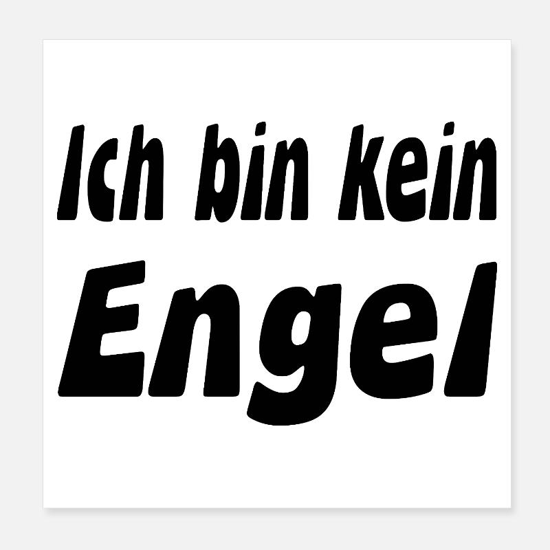 Ange Poster 20 x 20 cm