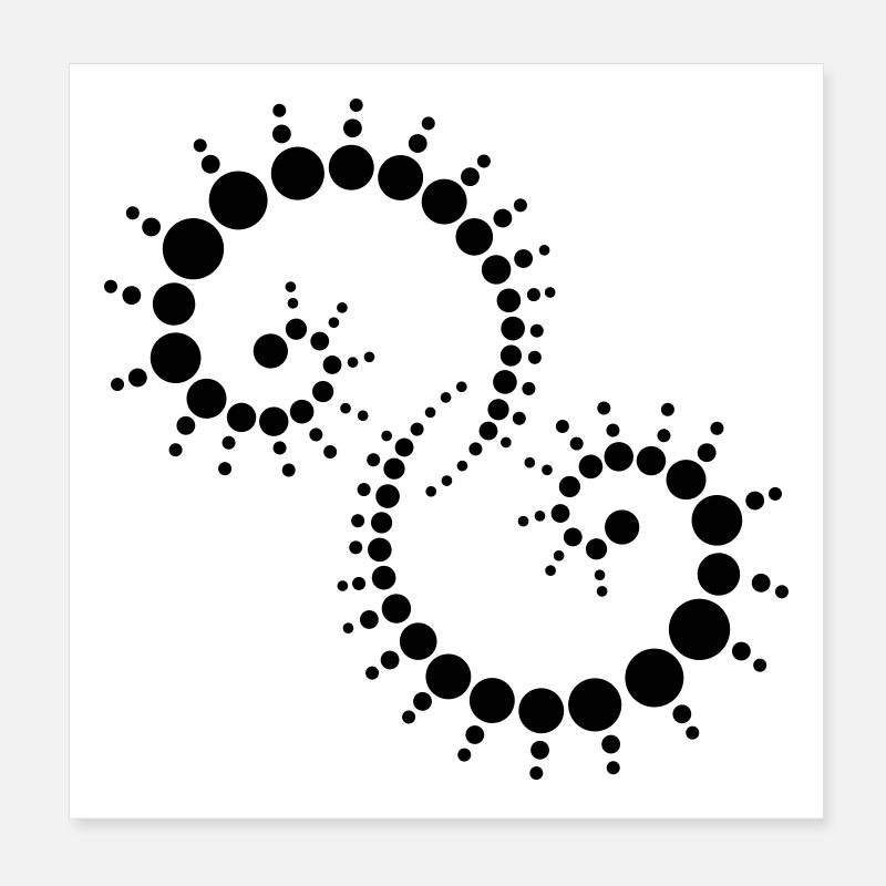 fossil Poster 20x20 cm