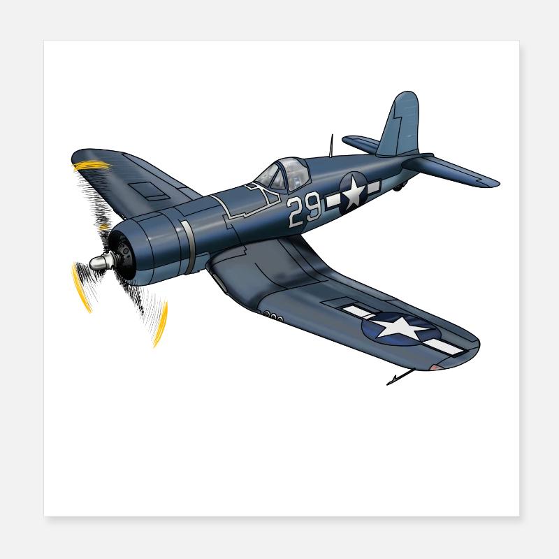 corsair Poster 20 x 20 cm