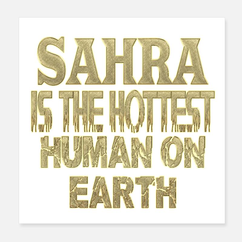 Sahra Poster 20x20 cm