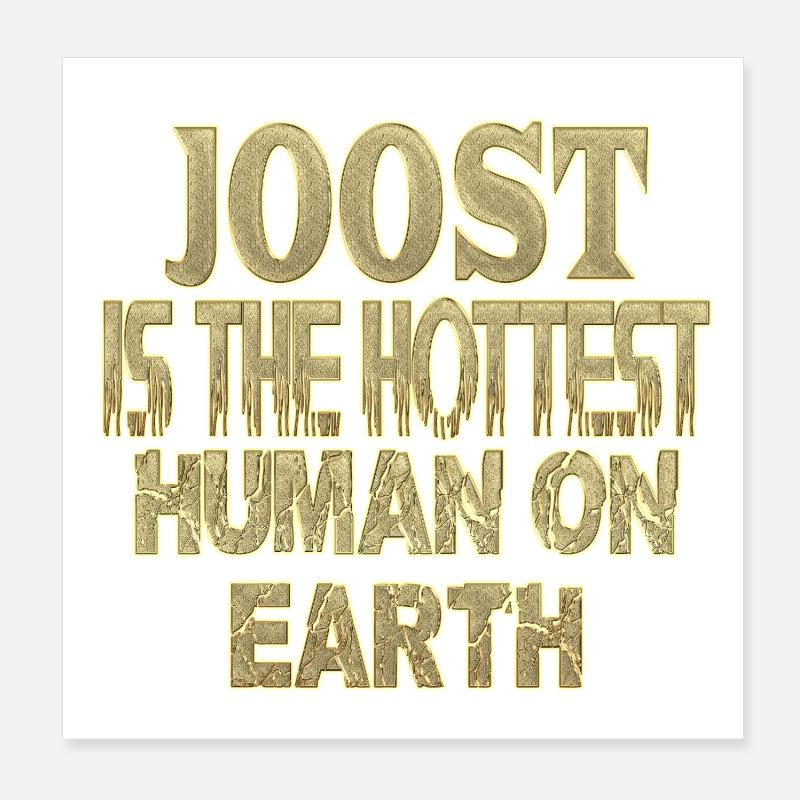 Joost Poster 20 x 20 cm