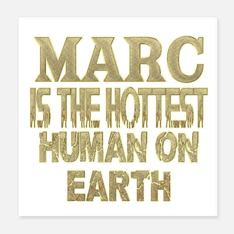 Marc Poster 8" x 8" (20x20 cm)