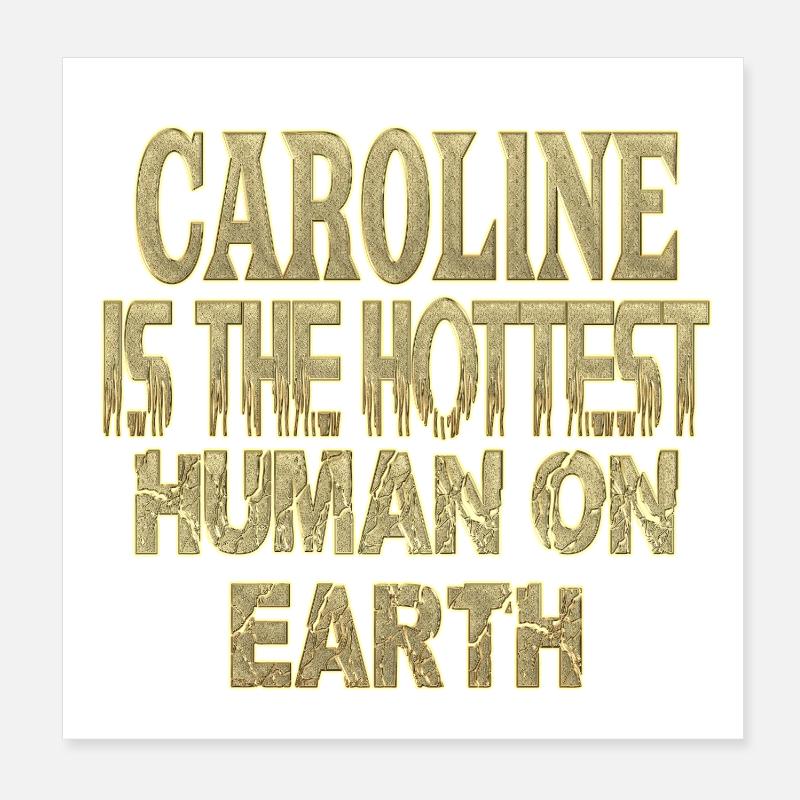 Caroline Poster 20 x 20 cm