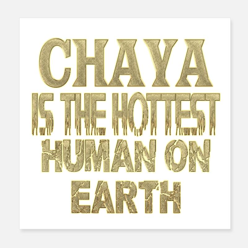 Chaya Poster 20 x 20 cm