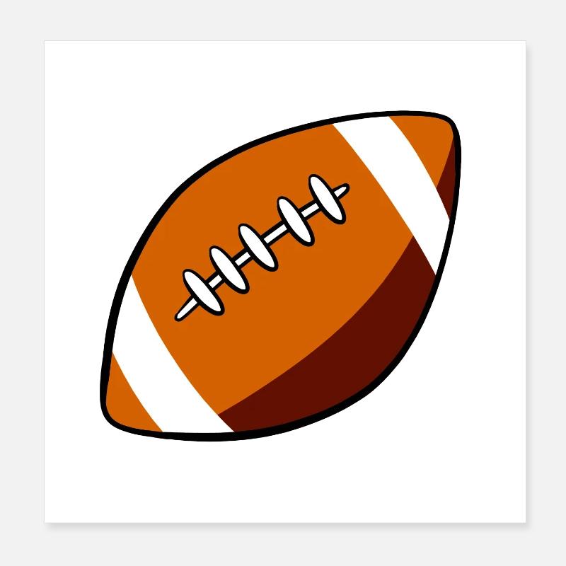 rugby Poster 20 x 20 cm