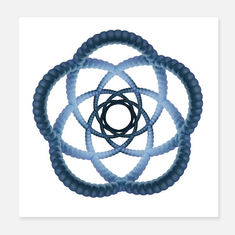 Atome - Cellulaire Poster 20 x 20 cm