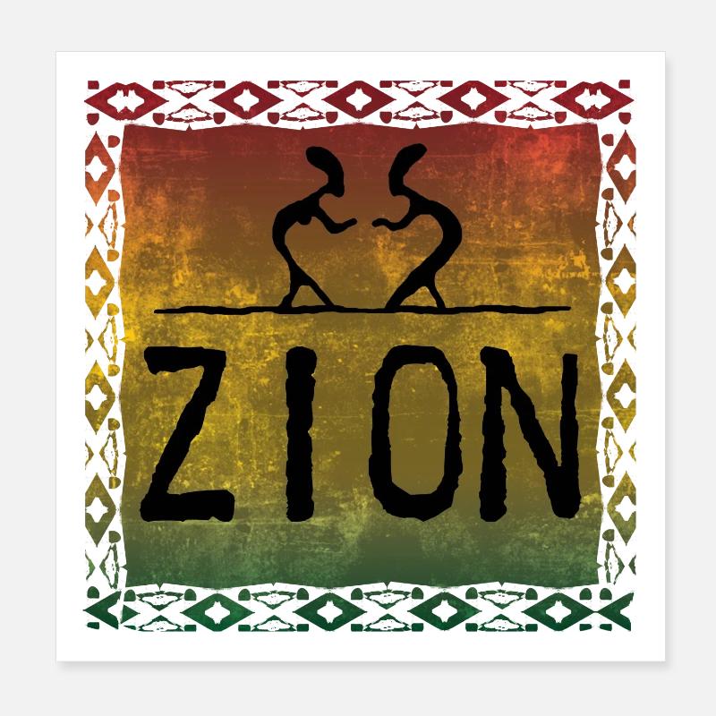 zion dance Poster 20 x 20 cm