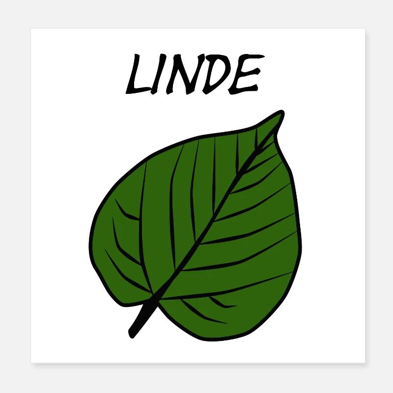 Green leaf pattern nature design Poster 8" x 8" (20x20 cm)