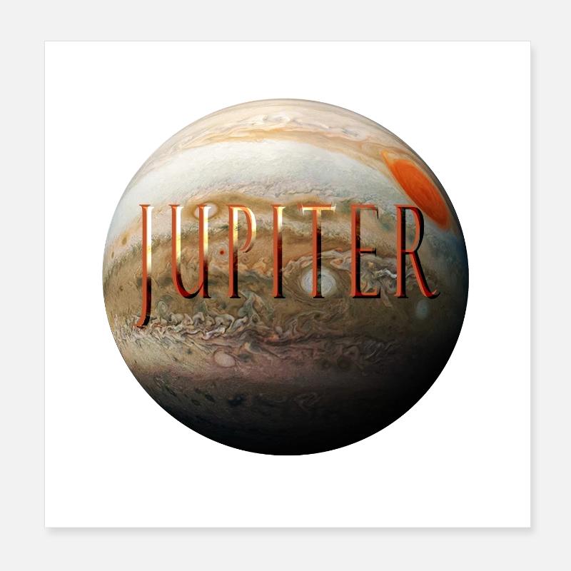 jupiter Poster 20x20 cm