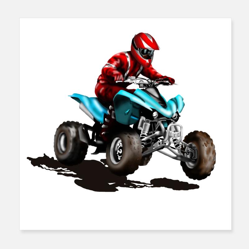 Quad Poster 20x20 cm