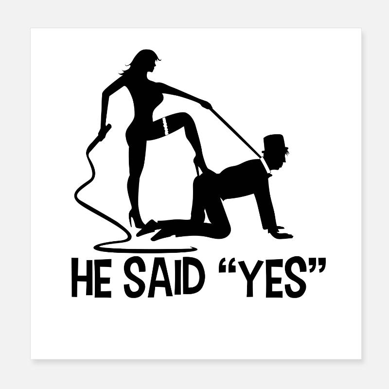 Brud Brudgom Ægteskab Gift Gift Poster 20x20 cm