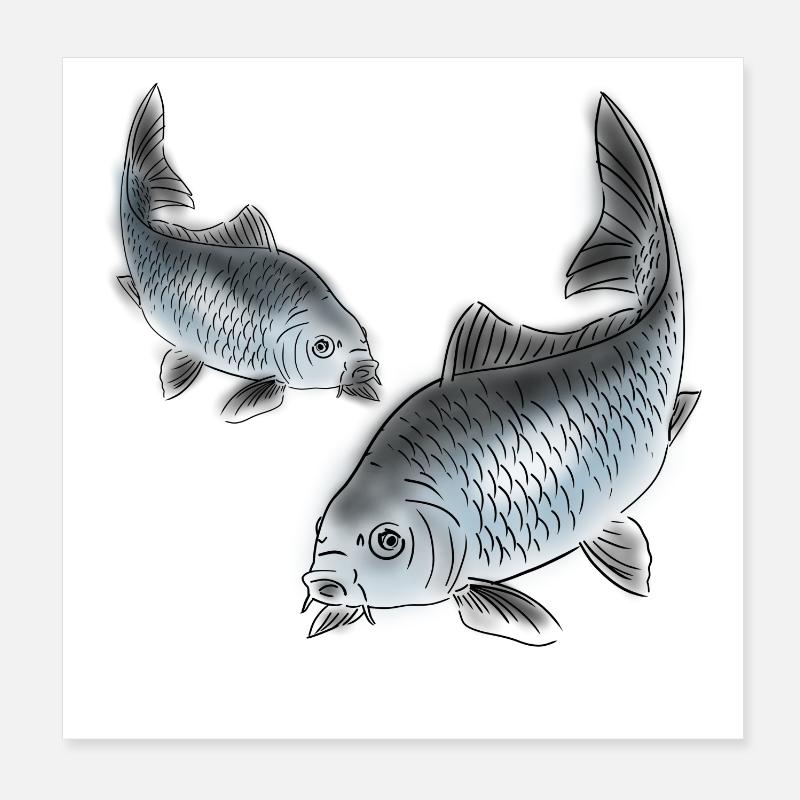 carpe Poster 20 x 20 cm