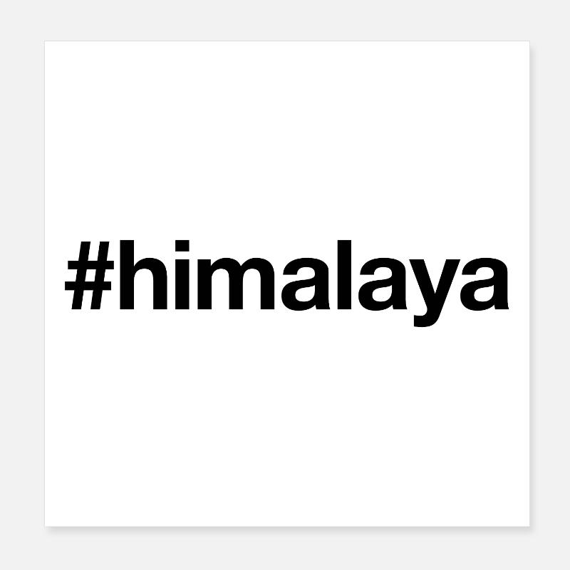 HIMALAYA Poster 20 x 20 cm
