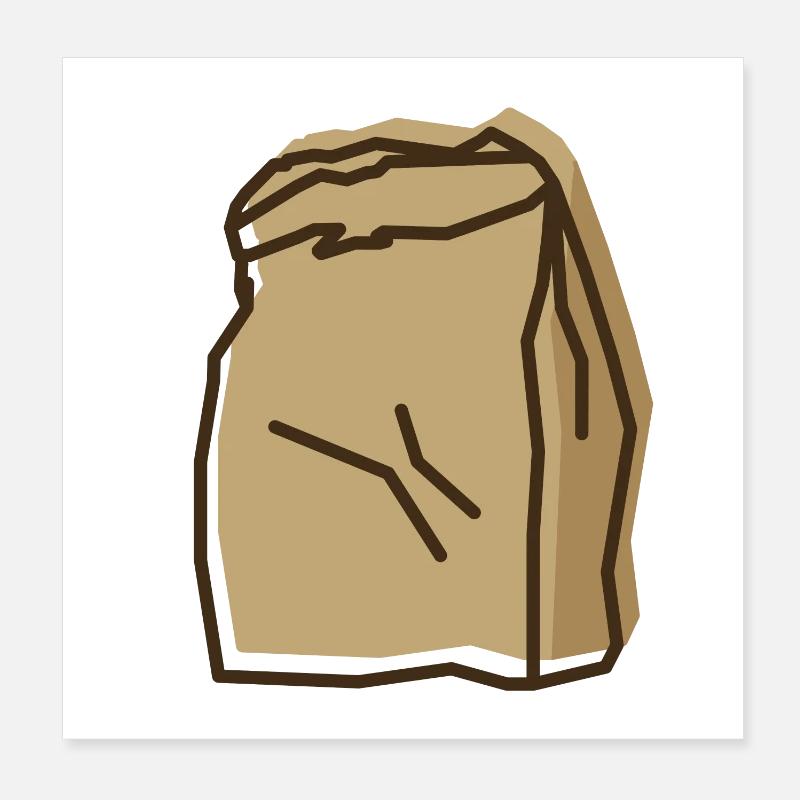 Sac - offset Poster 20 x 20 cm