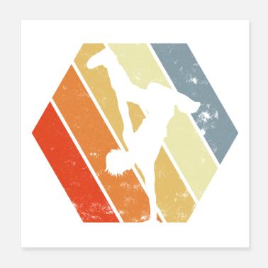 breakdancer Poster 20x20 cm