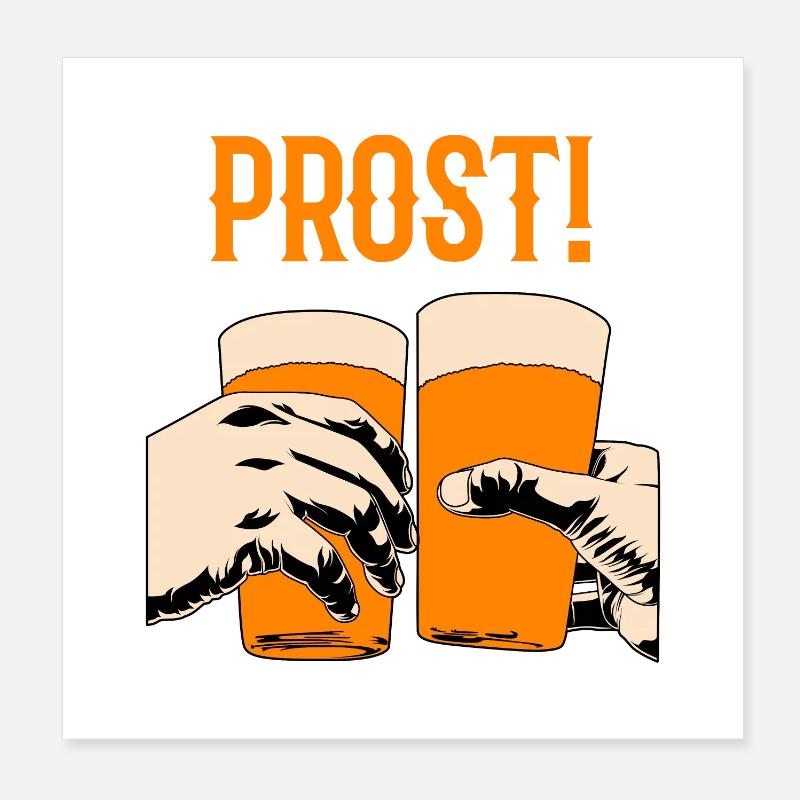 Buvage Poster 20 x 20 cm