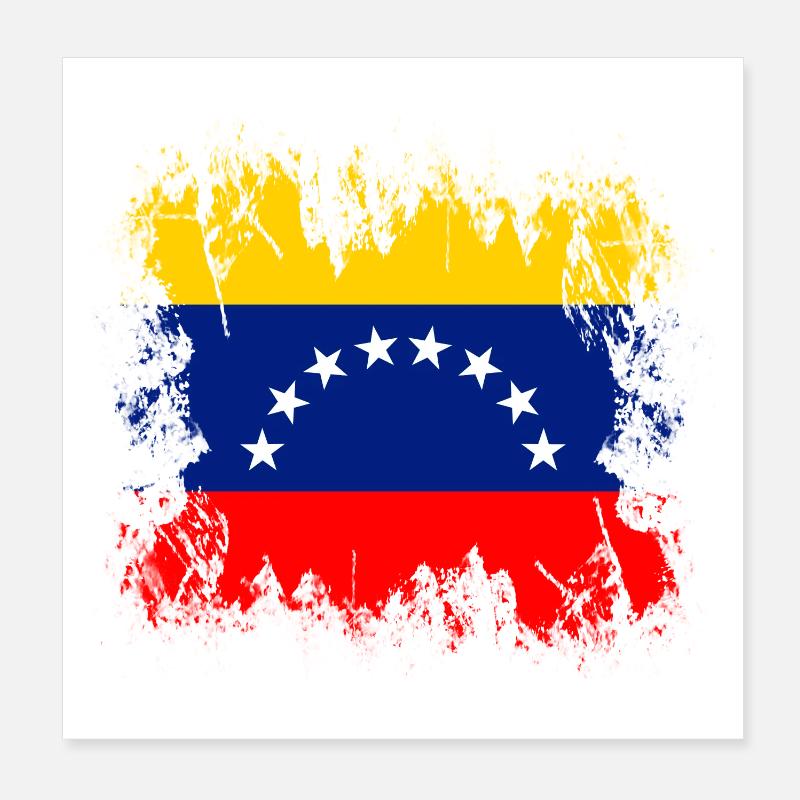 Venezuela Poster 8" x 8" (20x20 cm)
