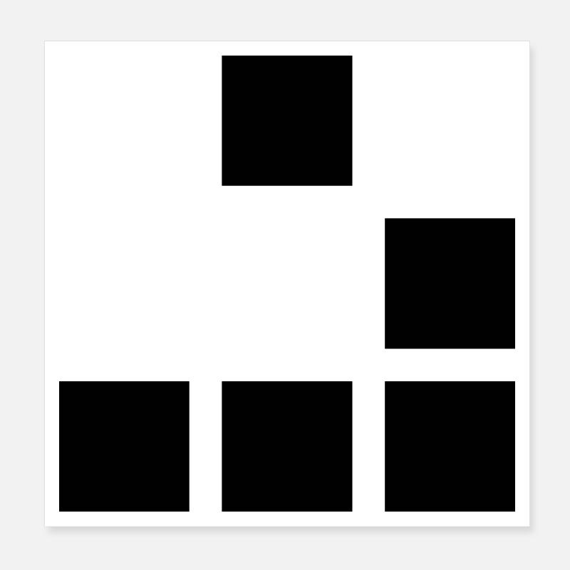 Glider Poster 20x20 cm