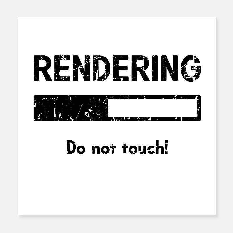 Video editor Poster 8" x 8" (20x20 cm)