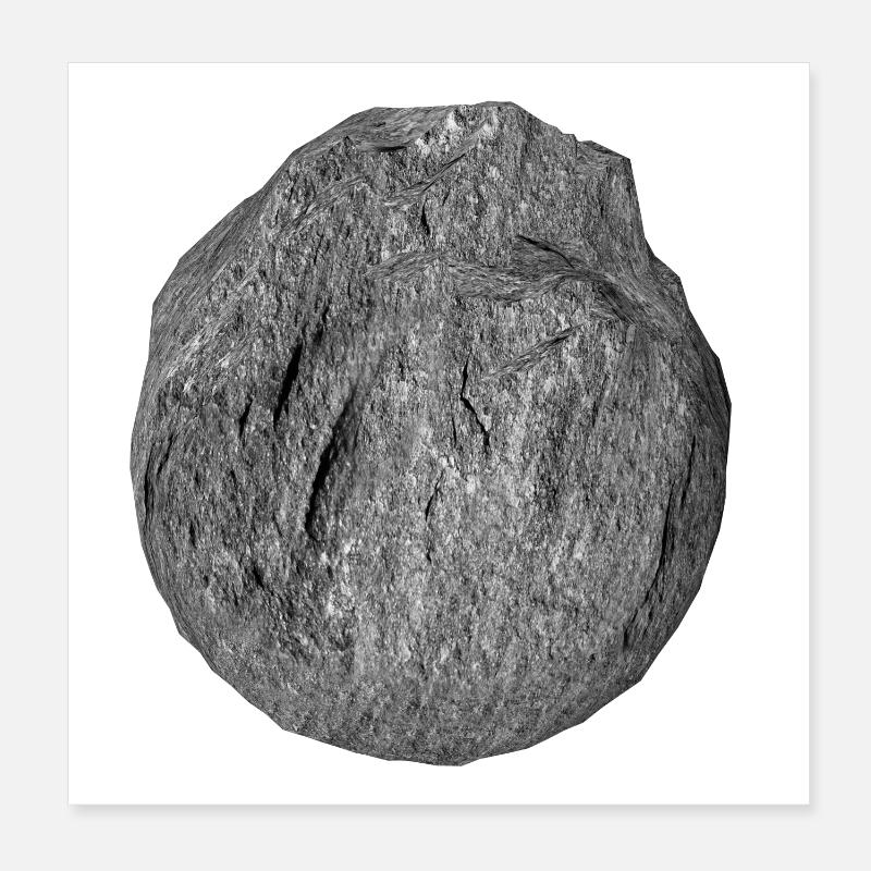 calcul - Poster 20 x 20 cm - blanc