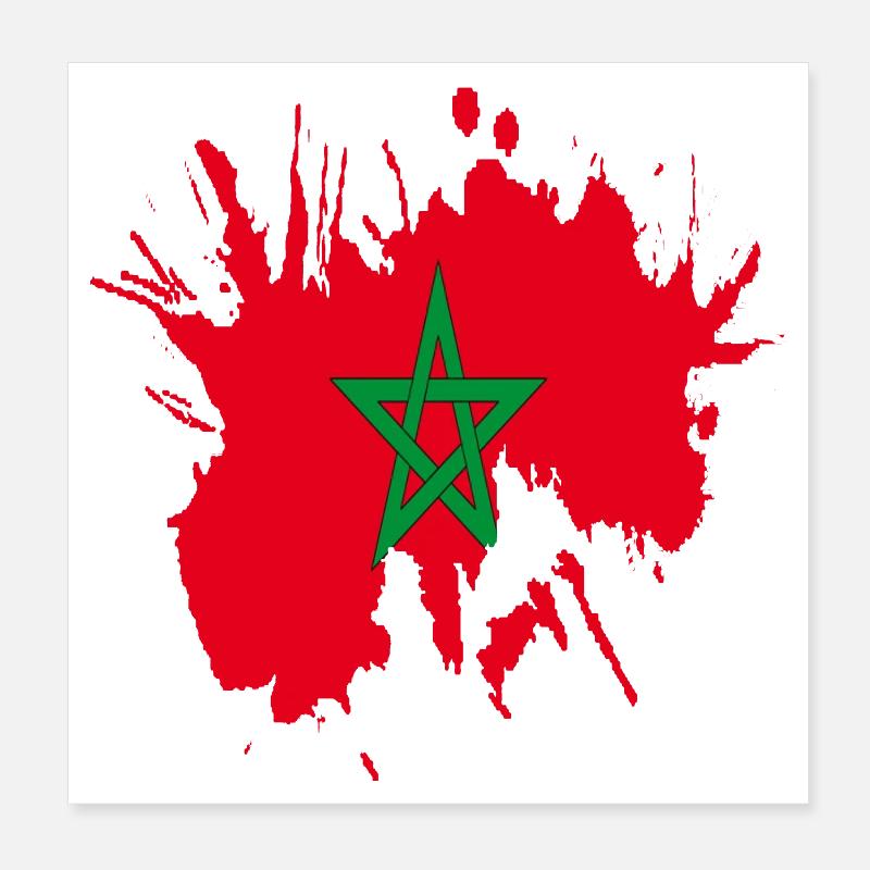maroc Pepigo Poster 20 x 20 cm