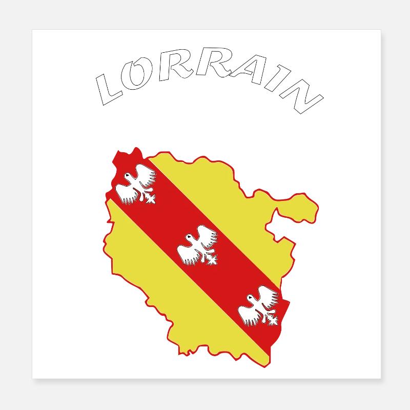lorrain Poster 20 x 20 cm