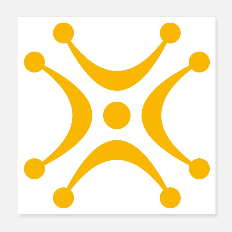 LABARO CANTABRO Poster 20x20 cm