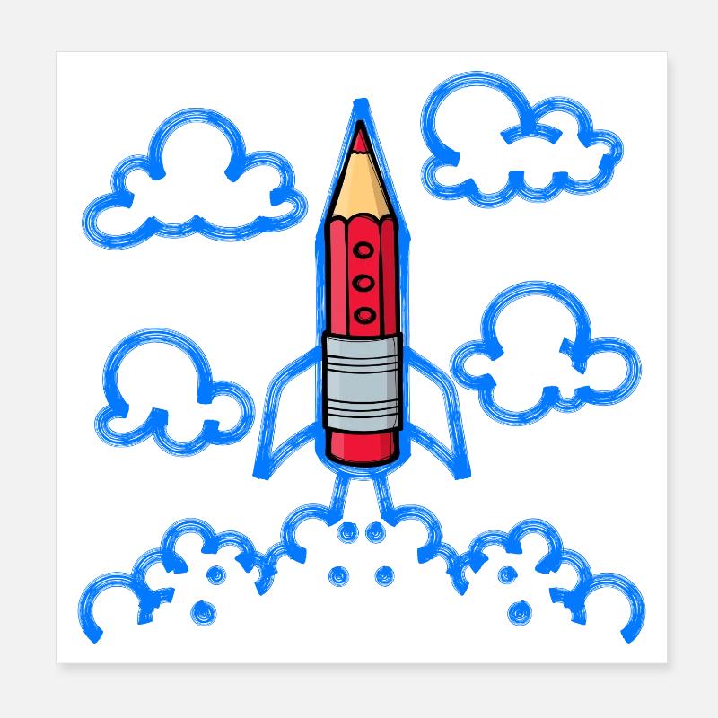 School start School start First school day School Poster 8" x 8" (20x20 cm)