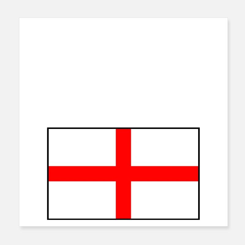 Indicateur d’Angleterre Poster 20 x 20 cm