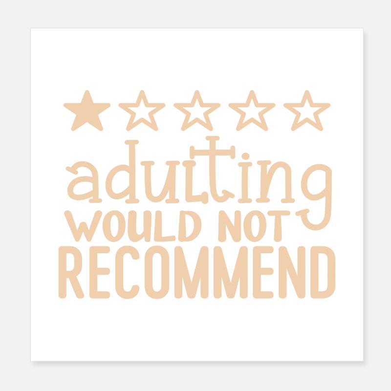 Funny Sarcastic Quote, funny, quotes, sarcastic, s Poster 8" x 8" (20x20 cm)