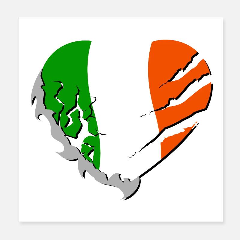 Irlande - Irlande Poster 20 x 20 cm