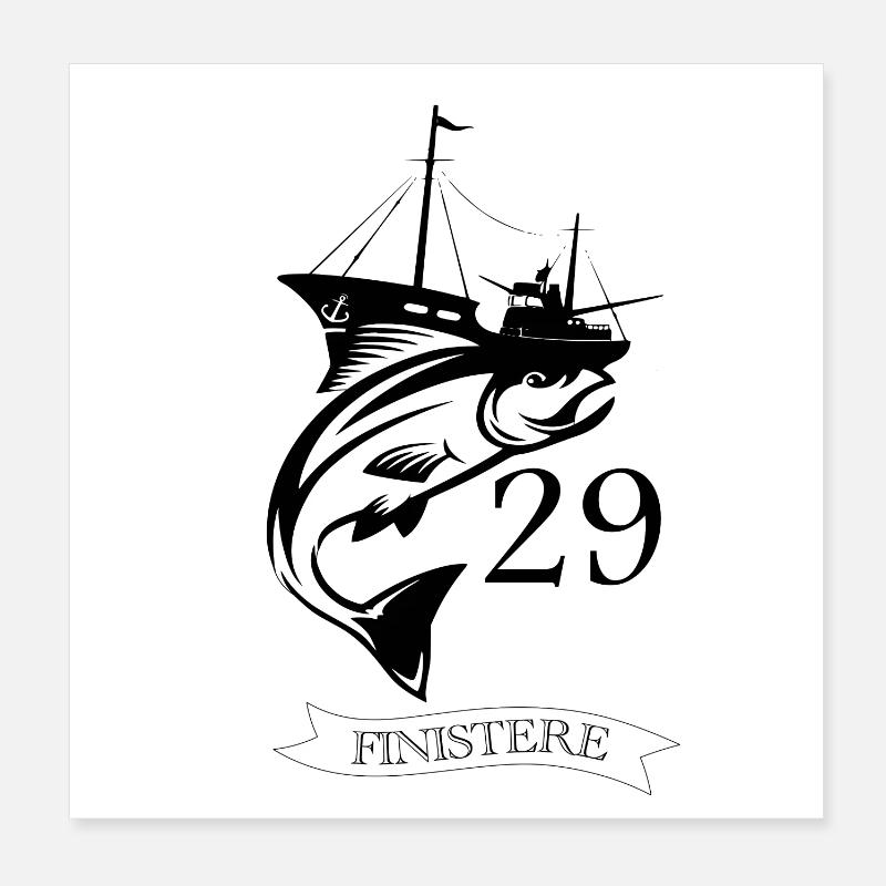 Ende des 20. Poster 20x20 cm