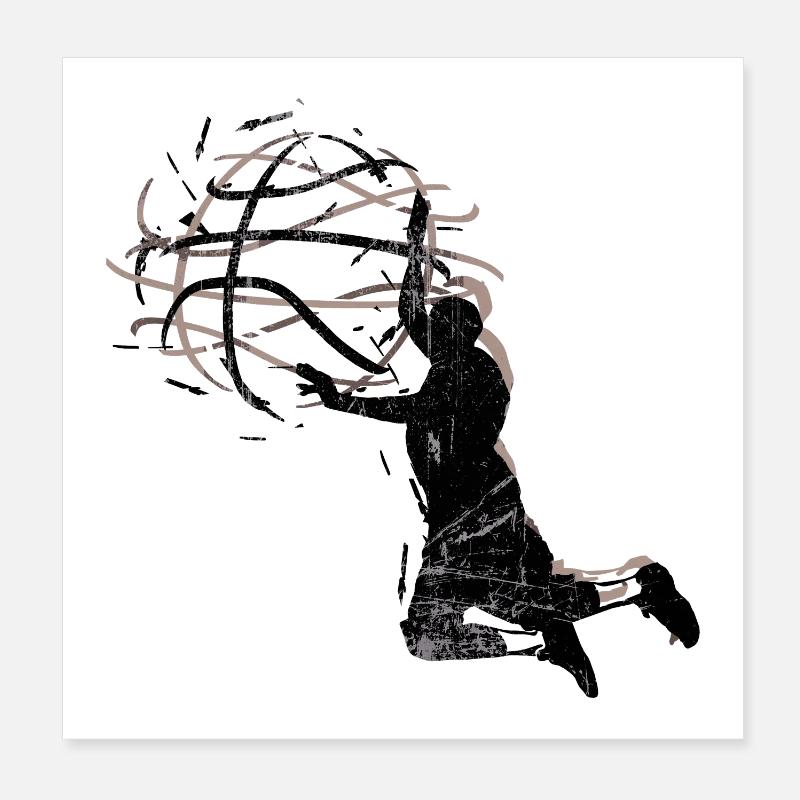 Crown Ring Silhouette Poster 8" x 8" (20x20 cm)