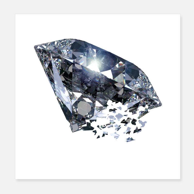 Brillant Poster 20 x 20 cm