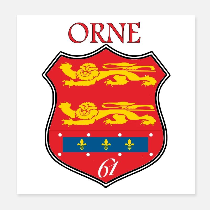 Orne Poster 20 x 20 cm