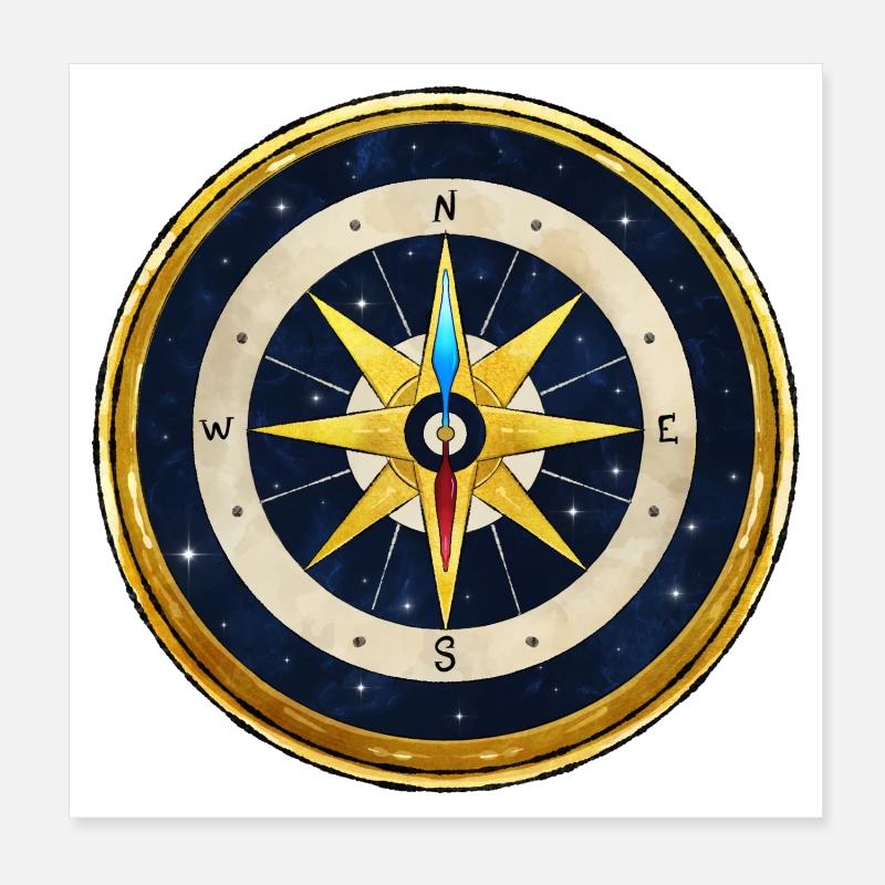 Golden Compass - Golden Compass Poster 8" x 8" (20x20 cm)