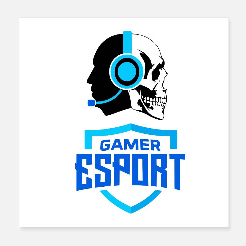 E-Sport Poster 20x20 cm