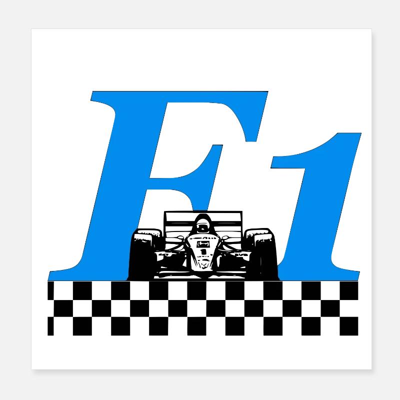 Grand prix Poster 20 x 20 cm