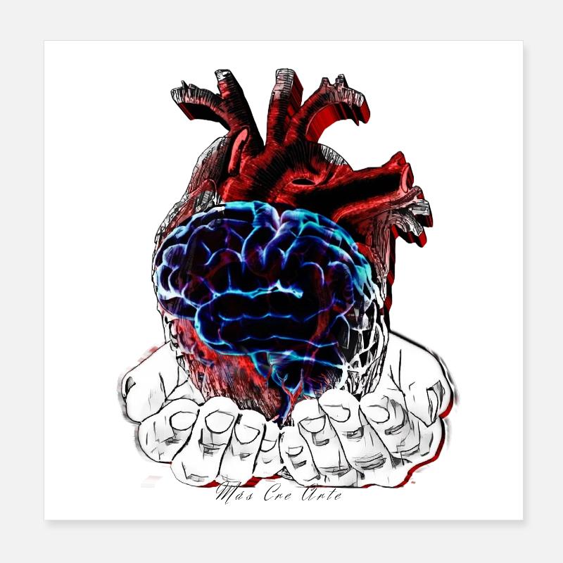 SUÈDE Poster 20 x 20 cm