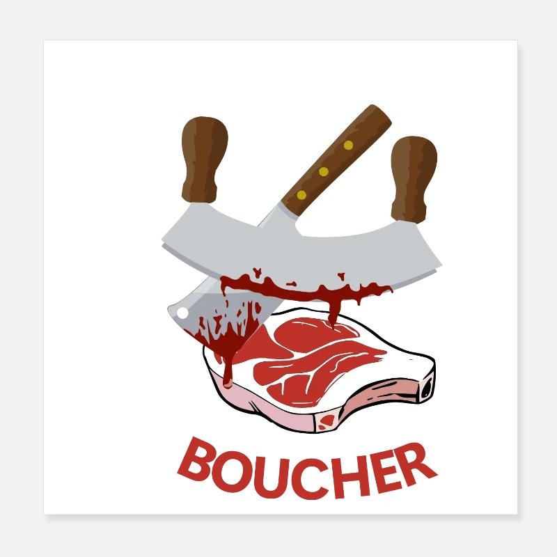 Boucher Poster 20 x 20 cm