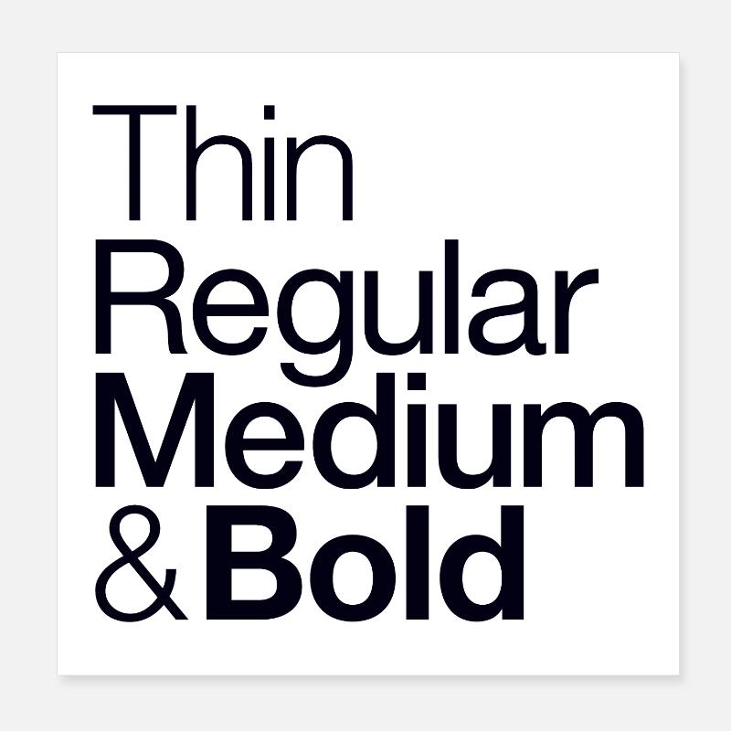 Typographer - Typography - Design Poster 8" x 8" (20x20 cm)