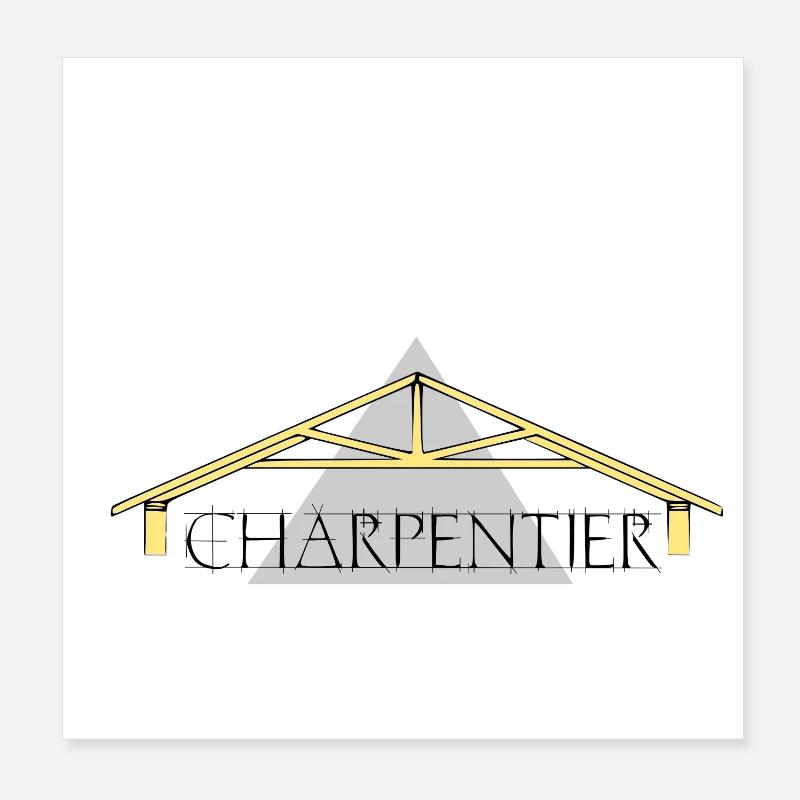 Charpentier Poster 20 x 20 cm