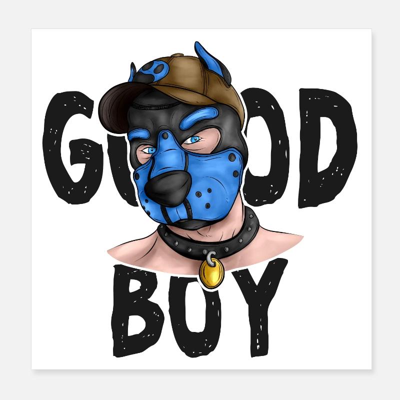 GoodBoyBlue Poster 20 x 20 cm