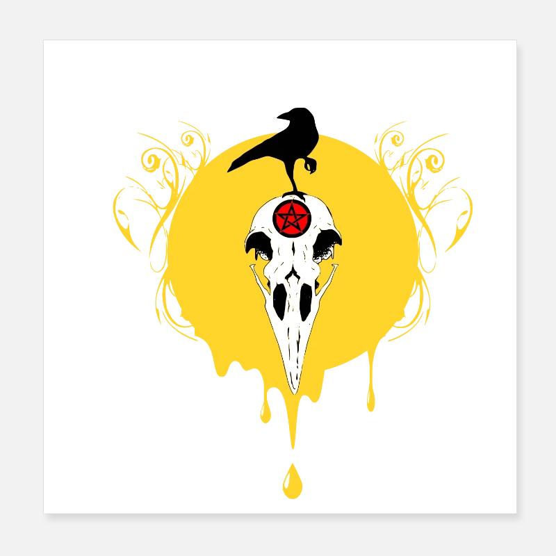 Gothic Poster 8" x 8" (20x20 cm)