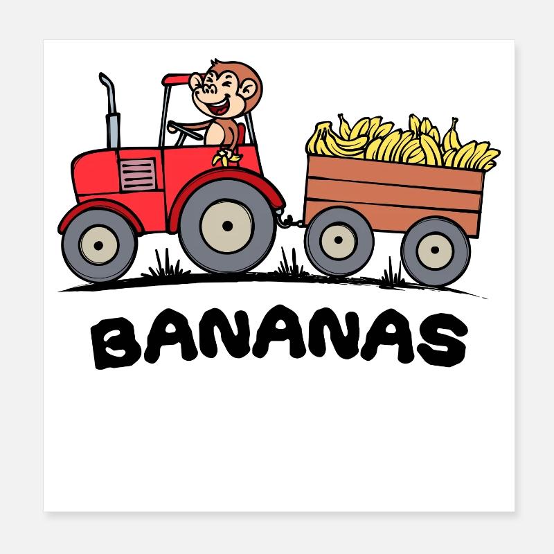 Landwirt Spruch Traktor Kraftfahrzeug Ackerbau Poster 20x20 cm