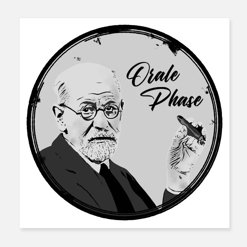 Orale Phase Poster 20x20 cm