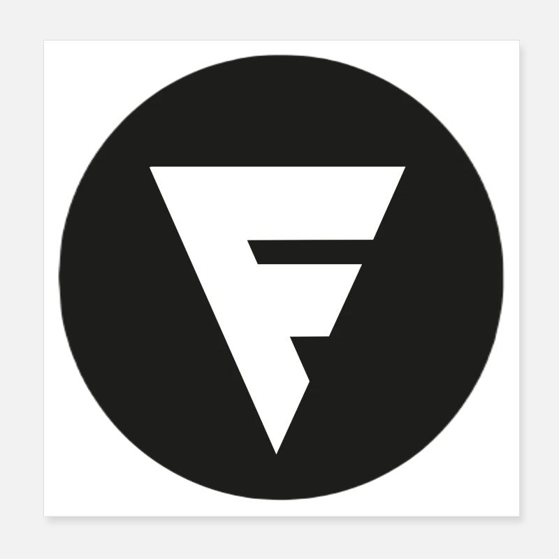 Fougueux Poster 20x20 cm