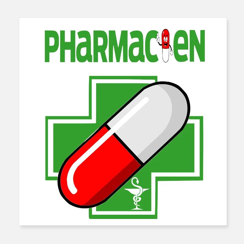 Pharmatien Poster 20 x 20 cm