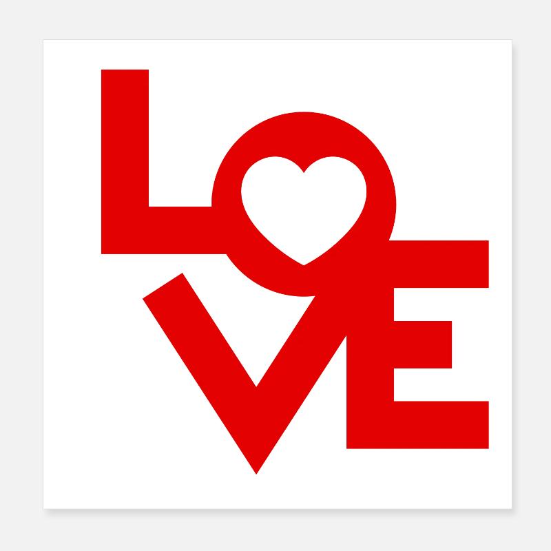 Unleash your romance Poster 8" x 8" (20x20 cm)