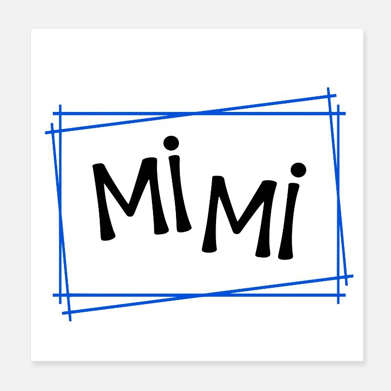 Mimi Poster 20 x 20 cm